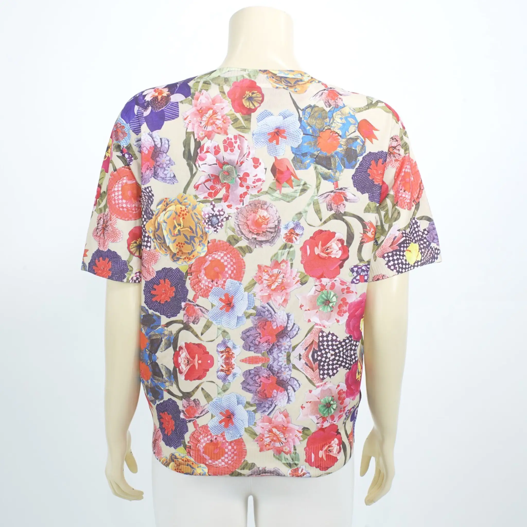 เสื้อคอกลม แขนสั้นแร็กแลน ผ้ายืดลายกราฟิก - Image 3