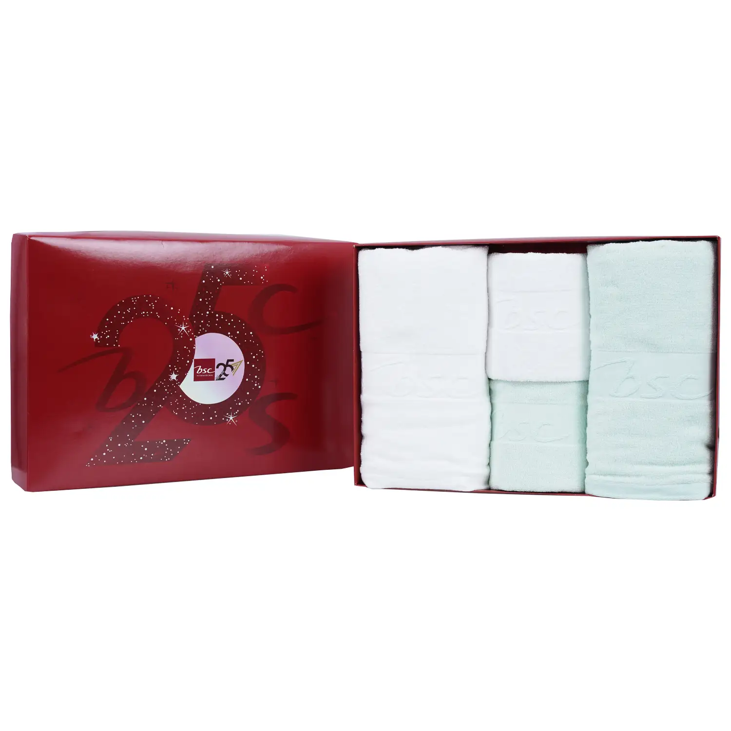 เซตผ้าขนหนู BSC Home รุ่น Bamboo & Cotton ไซส์ L 2 ผืน และ M 2 ผืน - Image 3