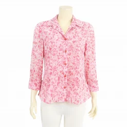 เสื้อเชิ้ตแขน 4 ส่วน ผ้าลูกไม้ราเชล - Image 5