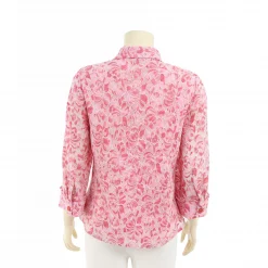 เสื้อเชิ้ตแขน 4 ส่วน ผ้าลูกไม้ราเชล - Image 3