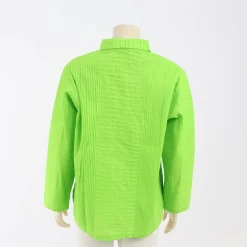 เสื้อเชิ้ตแขนยาวลายเกล็ดผสม - Image 3