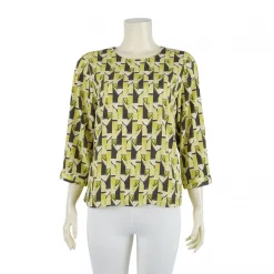 เสื้อคอกลม แขน 4 ส่วน ผ้าพีชสกิน - Image 5