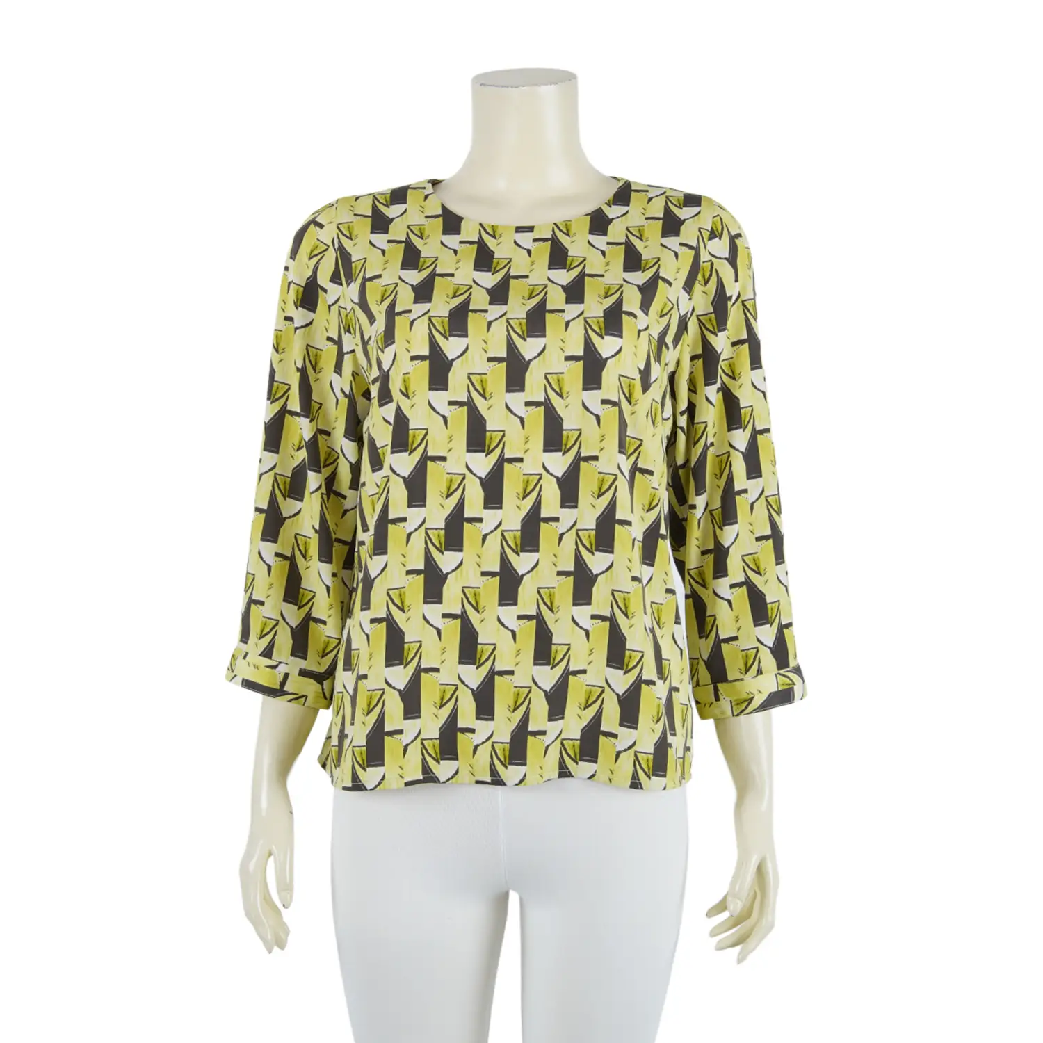 เสื้อคอกลม แขน 4 ส่วน ผ้าพีชสกิน - Image 5