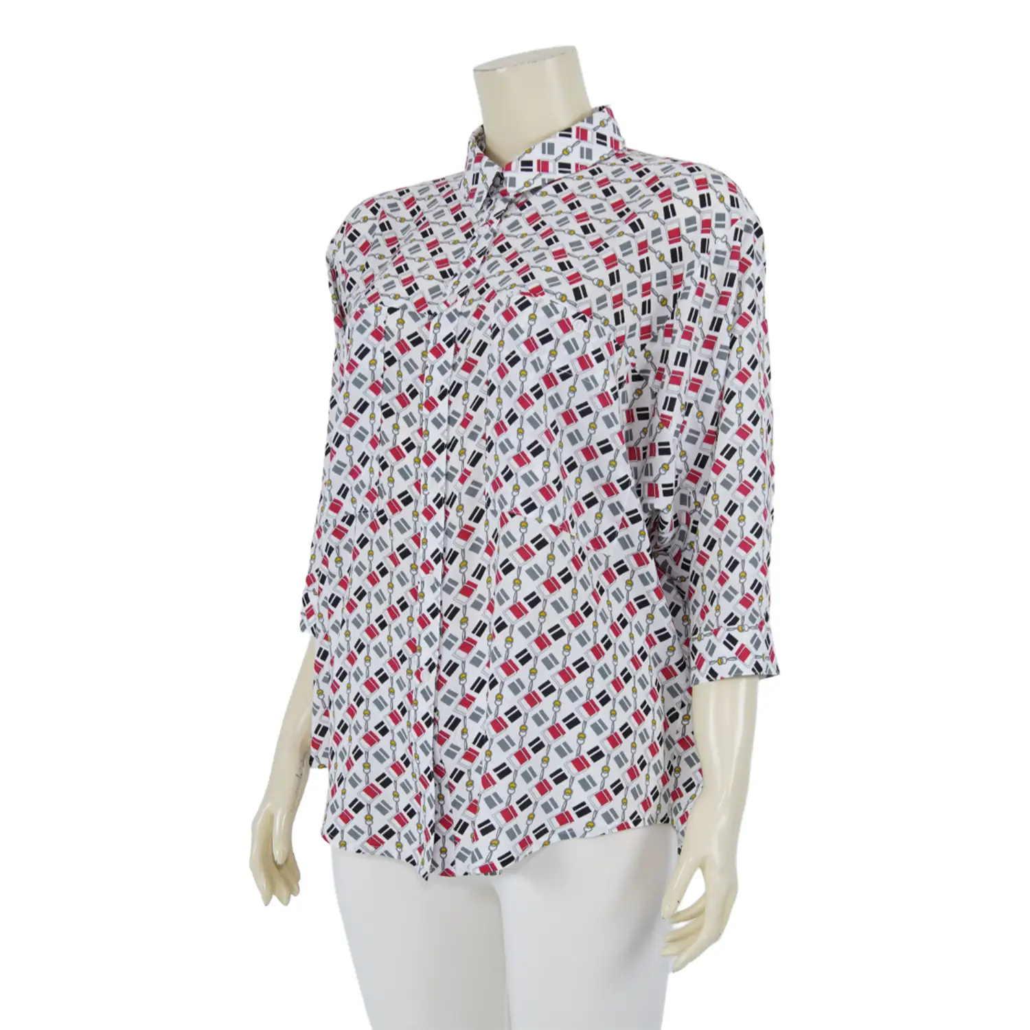 เสื้อเชิ้ต แขนในตัว ทรงโอเวอร์ไซซ์ - Image 2