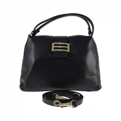 กระเป๋าหนังวัว ปั๊มลายลิ้นจี่ทรง duffle tote (ใช้งานได้ 2 แบบ) - Image 2