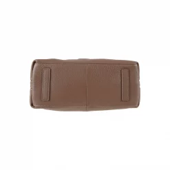 กระเป๋าหนังวัว ปั๊มลายลิ้นจี่ทรง duffle tote (ใช้งานได้ 2 แบบ) - Image 9