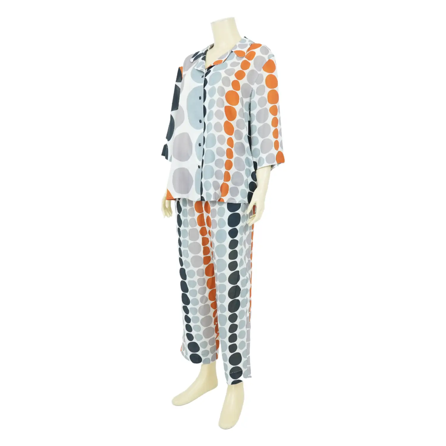 เซตเสื้อเชิ้ต และกางเกงขายาว Blooming Dot - Image 2