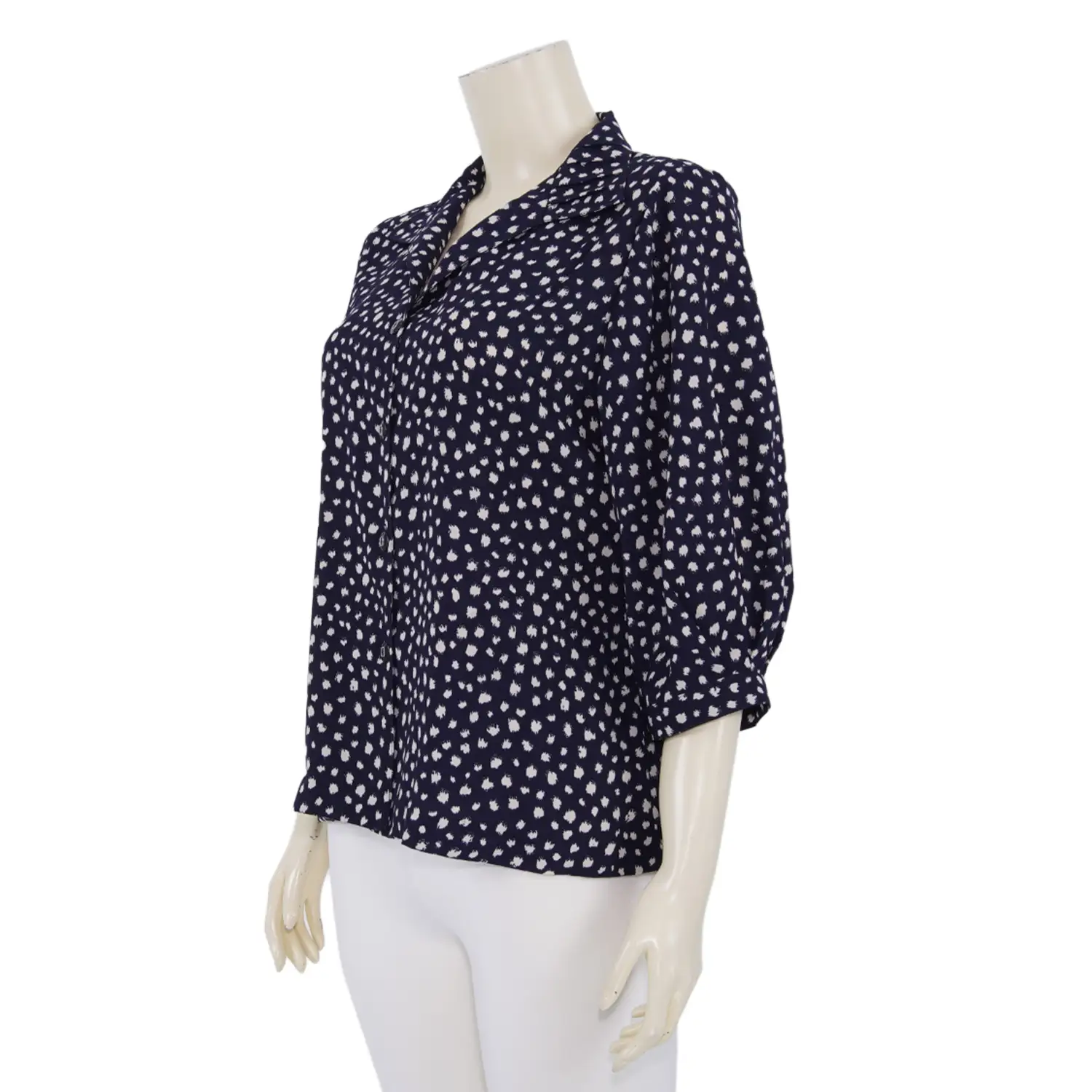 เสื้อเชิ้ตคอปกปีกนก แขน 3 ส่วน - Image 4