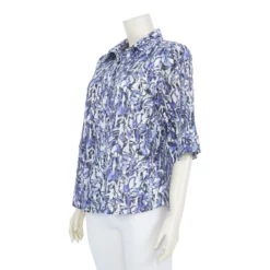 เสื้อเชิ้ตแขนกระบอก 3 ส่วน ผ้าลูกไม้ราเชลทอลาย - Image 4