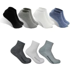 เซต INNOWEARTION ถุงเท้าเพื่อสุขภาพ รุ่น Wellness 3 คู่ และรุ่น No Show 4 คู่ (1 สี/คู่)