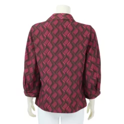 เสื้อเชิ้ตแขน 3 ส่วน ลายโมดา เวฟ - Image 5
