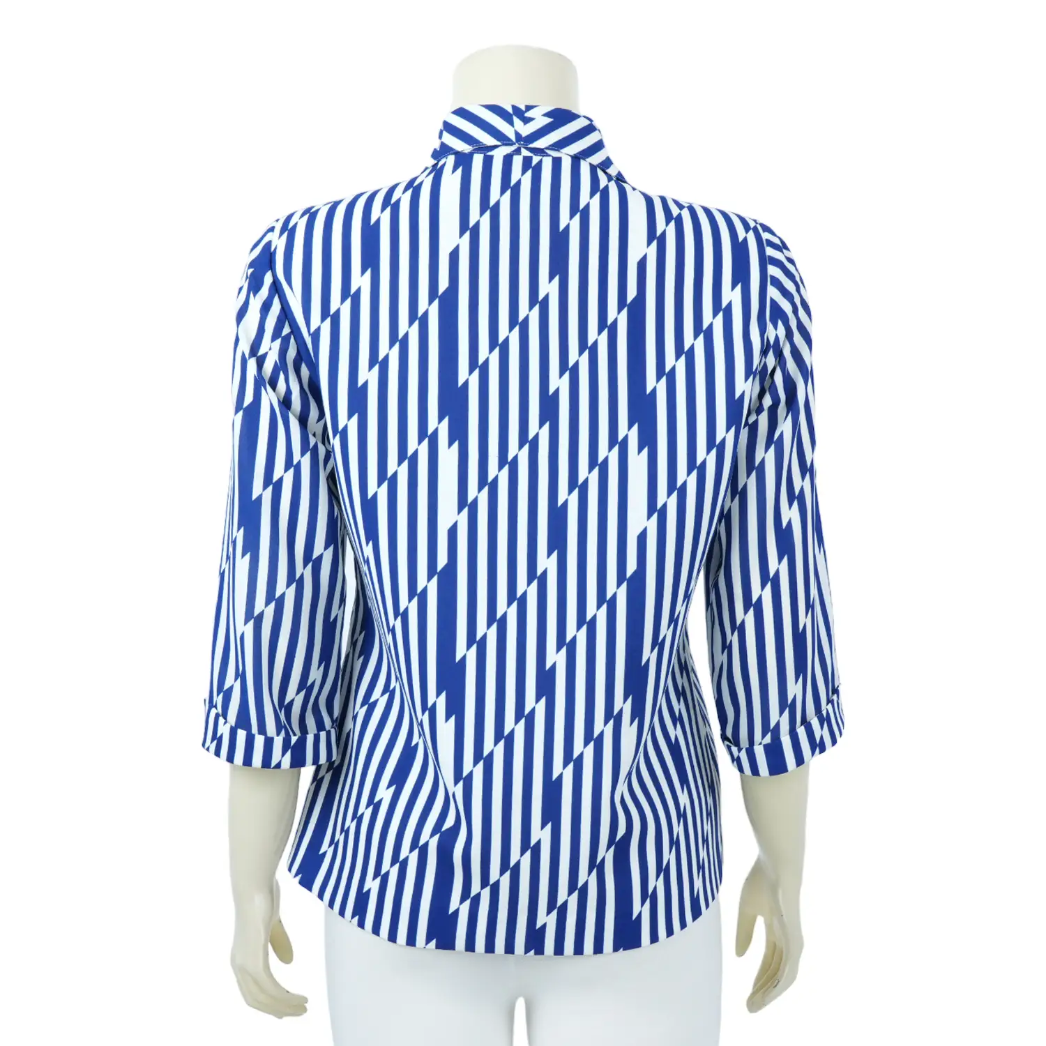 เสื้อเชิ้ตแขน 3 ส่วน ลายทาง - Image 5