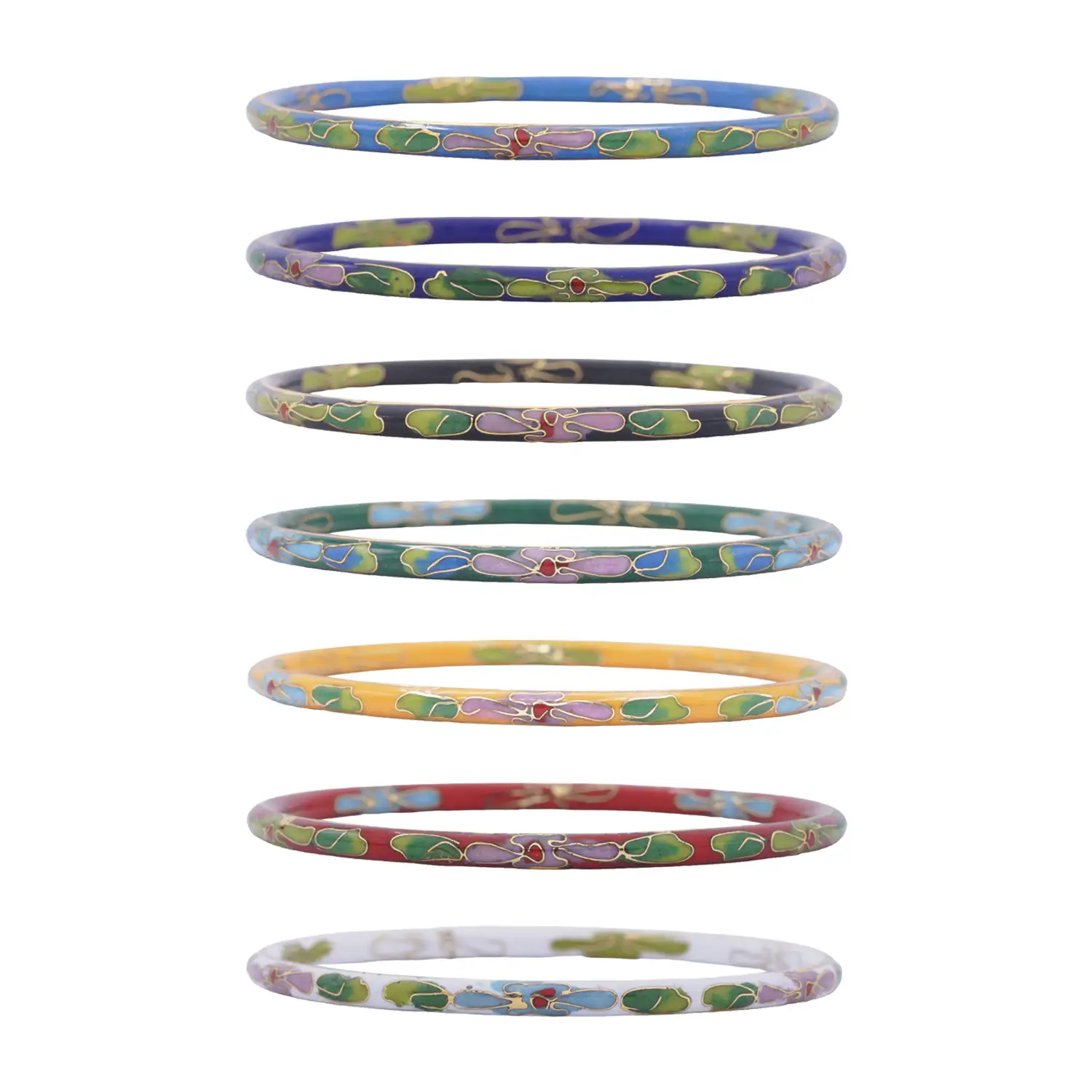 เซตกำไลข้อมือ เครื่องชามสังคโลกจีน 7 สี 7 ธาตุ