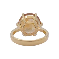 แหวนเงิน925 ชุบทอง18K ประดับซิทริน - Image 4