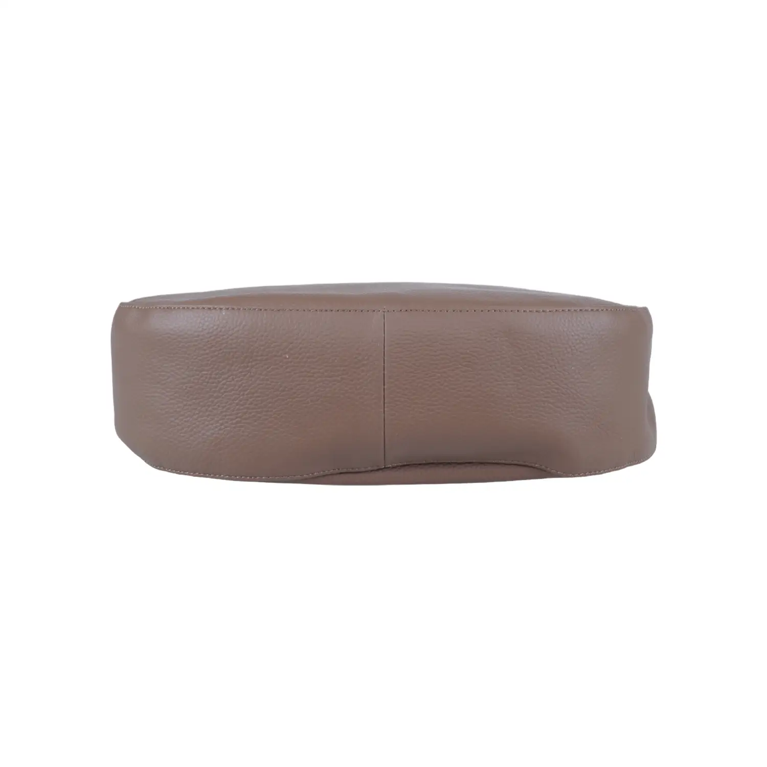 กระเป๋าถือหนังวัว ปั๊มลายลิ้นจี่ใหญ่ ทรงโฮโบ (Hobo) (ใช้ได้ 2 แบบ) - Image 4