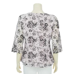 เสื้อคอปาด แขนกระบอก 3 ส่วน ผ้าลูกไม้ราเชล - Image 5