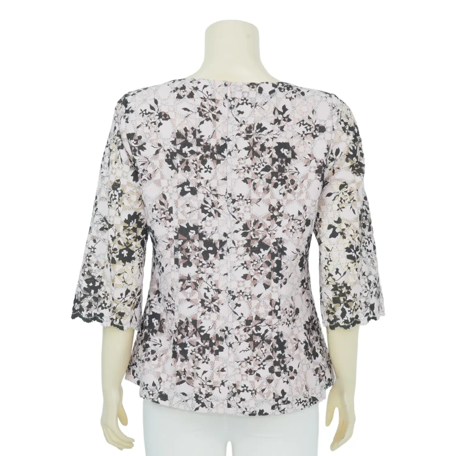 เสื้อคอปาด แขนกระบอก 3 ส่วน ผ้าลูกไม้ราเชล - Image 5