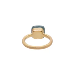 แหวนเงิน925 ชุบทอง24K ประดับหยกเจไดต์ - Image 4
