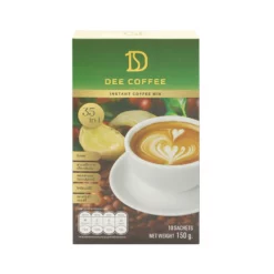 เซตกาแฟปรุงสำเร็จชนิดผง ตรา ดี คอฟฟี่ 4 กล่อง (10 ซอง/กล่อง) - Image 2