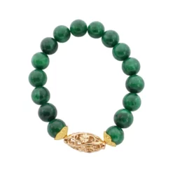 สร้อยข้อมือควอตซ์ สีมอว์ ซิท ซิท พร้อมส่วนตกแต่ง แกะสลักลาย - Image 4