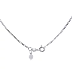 สร้อยคอทอง18K ลายกล่องเจียเหลี่ยมเพชร - Image 7