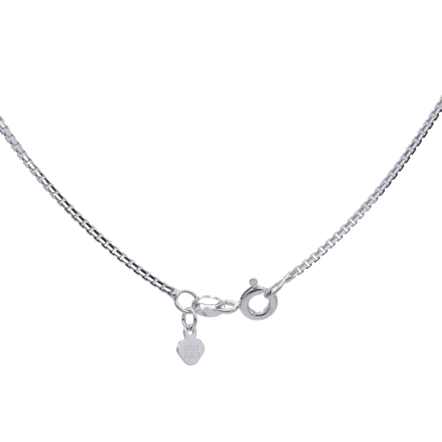 สร้อยคอทอง18K ลายกล่องเจียเหลี่ยมเพชร - Image 7