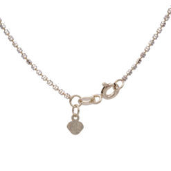 สร้อยคอทอง18K ลายข้อเจียเหลี่ยมเพชร - Image 4