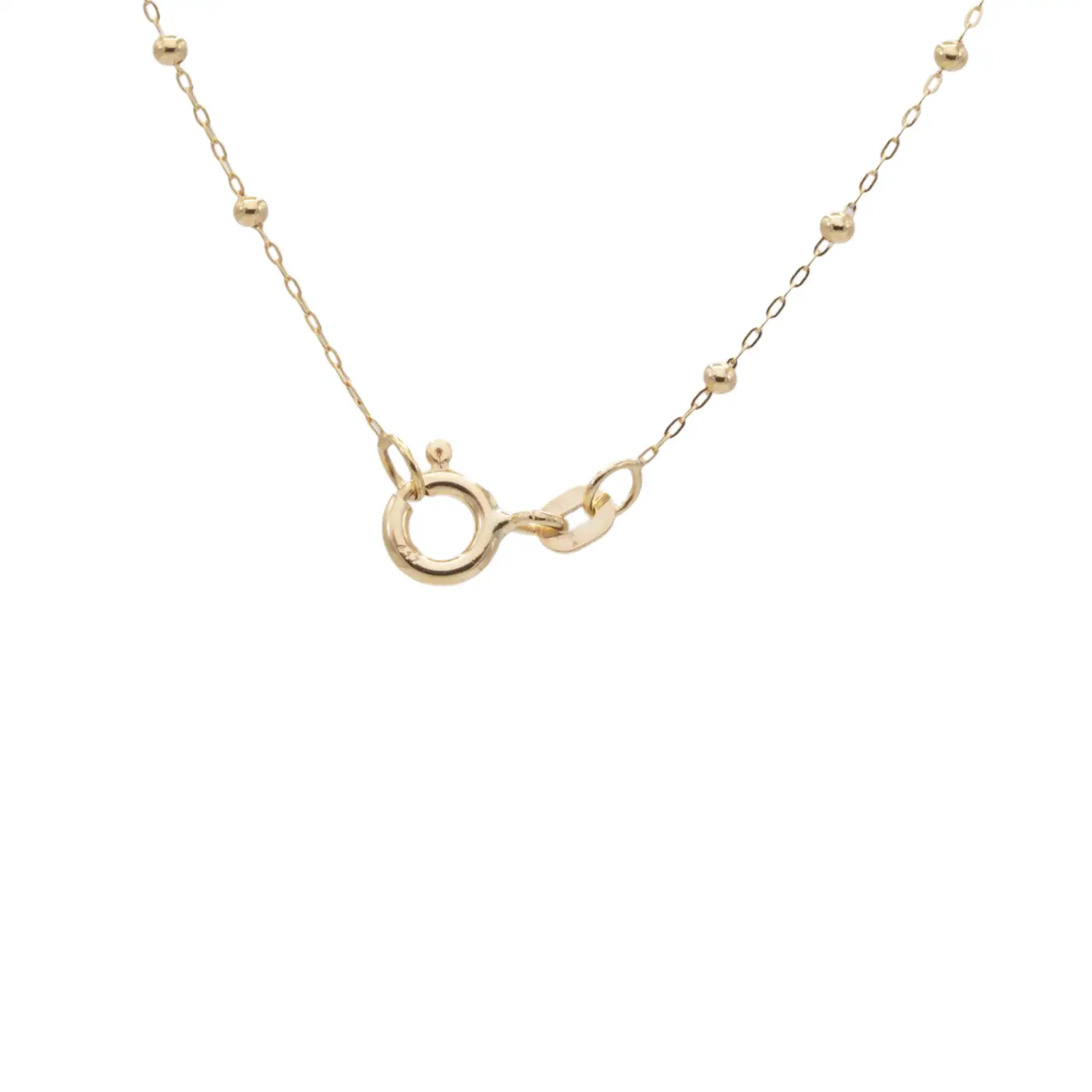 สร้อยคอทอง10K ลาย Ball Chain - Image 3
