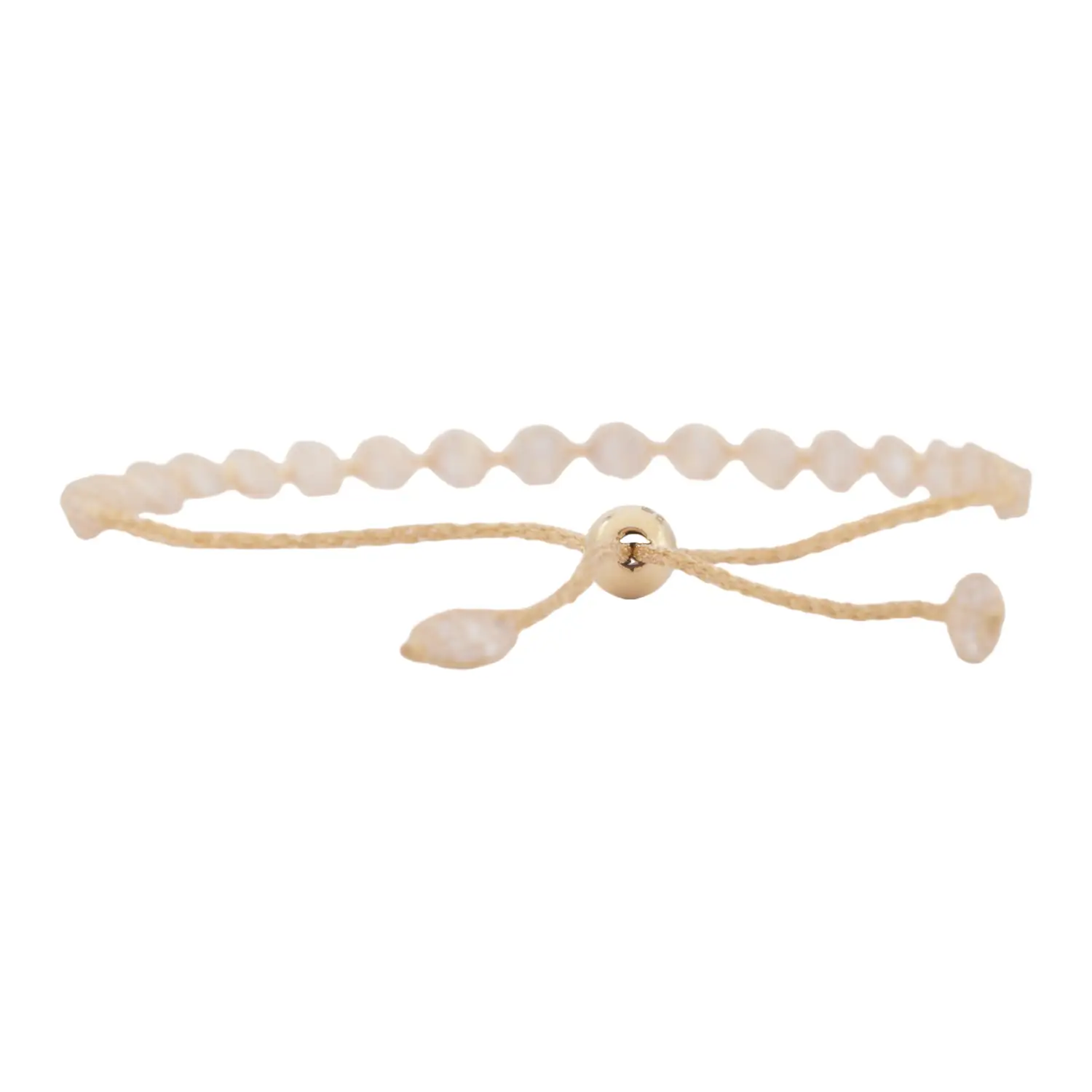 สร้อยข้อมือทอง18K ประดับเพชร CZ ดีไซน์ TUSCAN CROCHET - Image 3