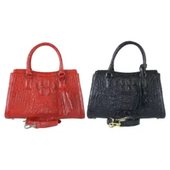 กระเป๋าถือหนังจระเข้แท้  รุ่น Elegance Croc