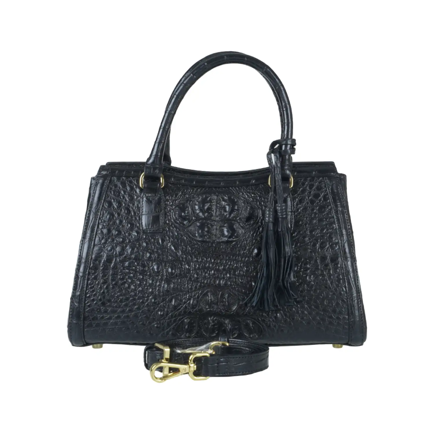 กระเป๋าถือหนังจระเข้แท้ รุ่น Elegance Croc - Image 2
