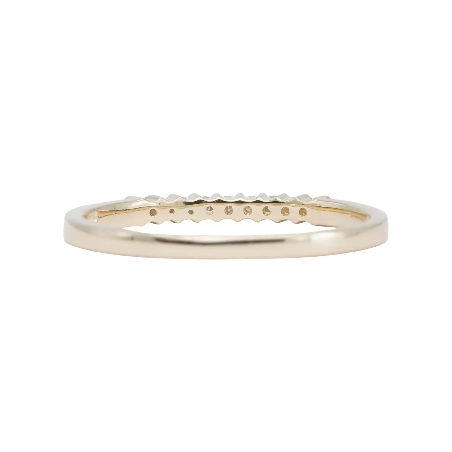 แหวนทอง9K ประดับเพชร ดีไซน์แหวนแถว - Image 4