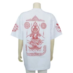 เซตเสื้อยืดคอกลมสีขาว  สกรีนลายยันต์โบราณ - Image 7