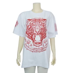 เซตเสื้อยืดคอกลมสีขาว  สกรีนลายยันต์โบราณ - Image 6