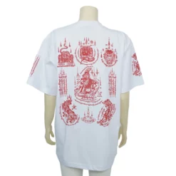 เซตเสื้อยืดคอกลมสีขาว  สกรีนลายยันต์โบราณ - Image 4