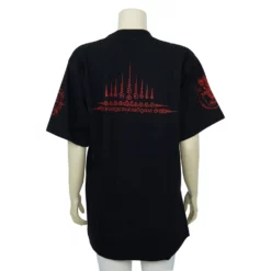 เซตเสื้อยืดคอกลม สีขาวและสีดำ  สกรีนลายยันต์โบราณ (สีขาวยันต์ครุฑ, สีดำยันต์เสือ) - Image 4