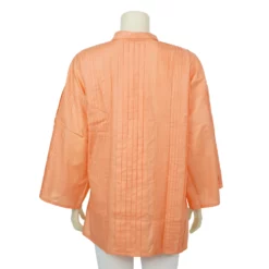 เสื้อสตรีคอปกแขนบาน ยาว 5 ส่วนทรงไหล่ตก - Image 3