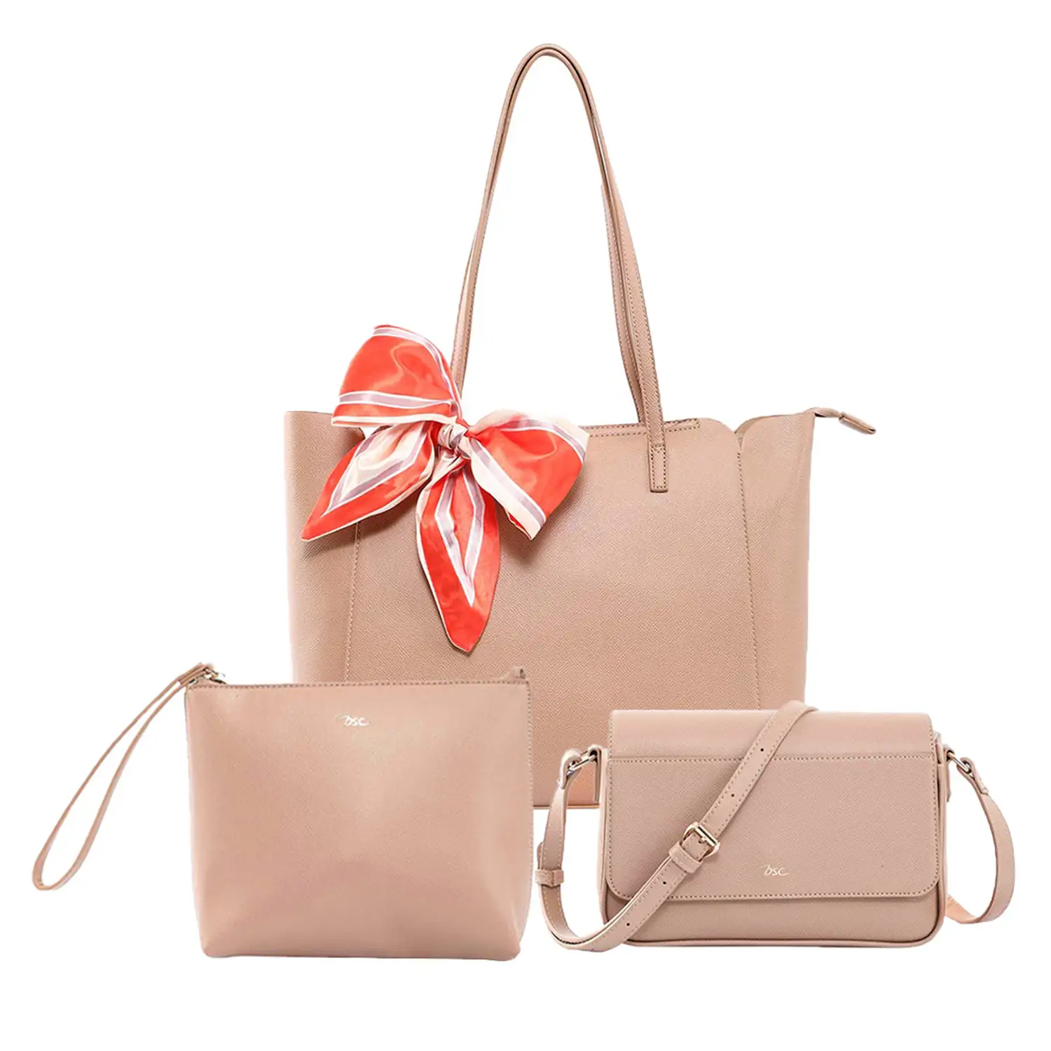 เชตกระเป๋า 3 ใบ ลายซาเฟียโน่ รุ่น VERONA - Image 3
