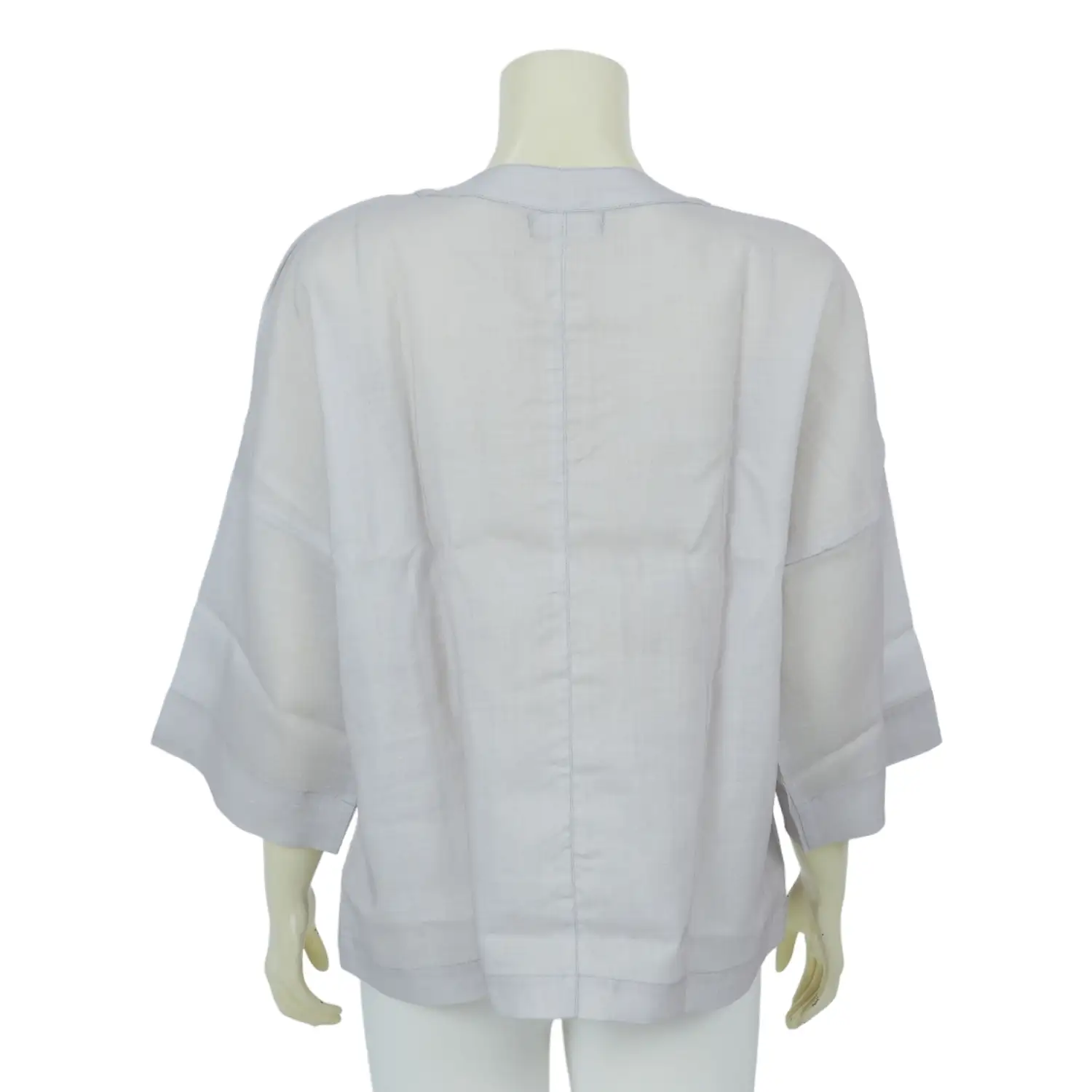 เสื้อคอจีน แขน 3 ส่วน ลายศิลปะสไตล์ชนเผ่า - Image 3