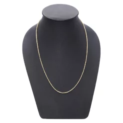 สร้อยคอทอง18K ลายปล้องสลับเม็ด ยาว 60 ซม. - Image 2