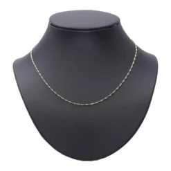 สร้อยคอทอง18K ลายกุชชี่บิดเกลียว - Image 2