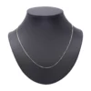 สร้อยคอทอง18K และทองขาว18K ลายปล้องเจียเหลี่ยมเพชร