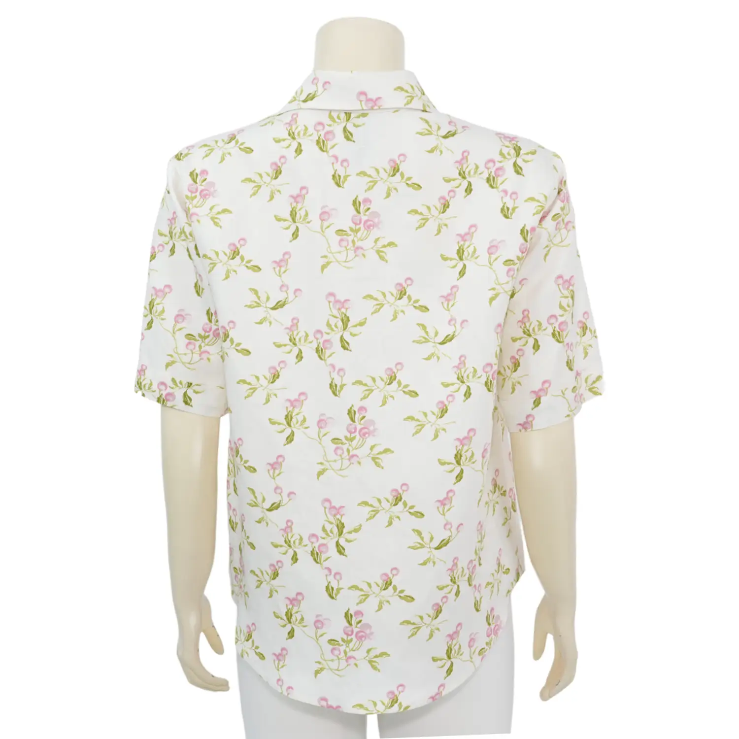 เสื้อเชิ้ต แขนสั้น ลายเชอร์รี่ - Image 3