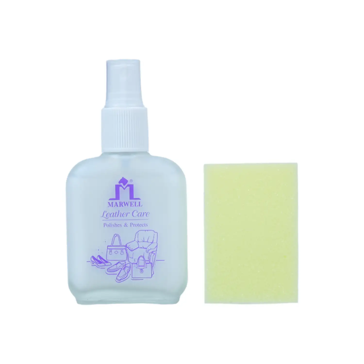 เซตผลิตภัณฑ์ทำความสะอาด และดูแลรักษาเครื่องหนัง (Marwell Leather Care) 80 มล. 3 ขวด - Image 2