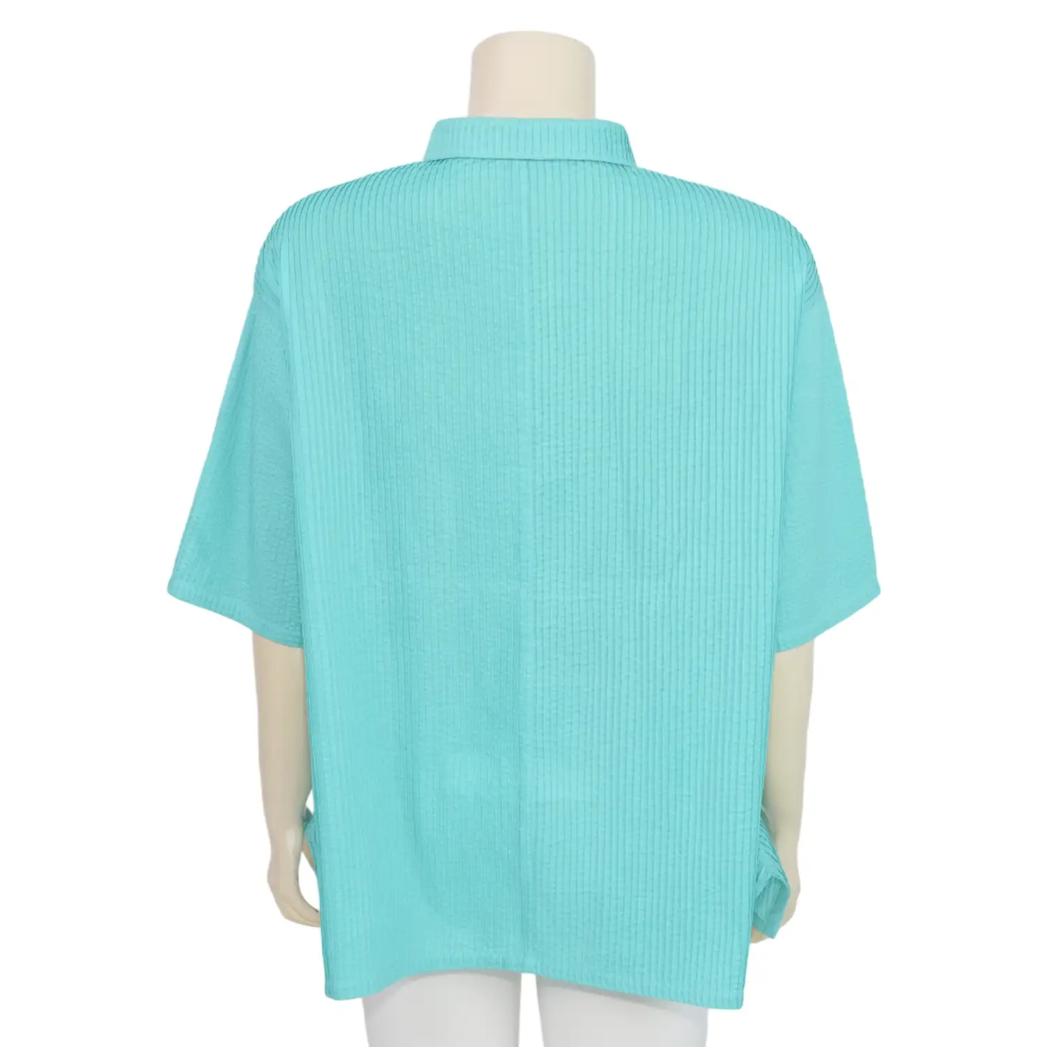 เสื้อเชิ้ต แขนสั้น ทรงไหล่ตก - Image 5