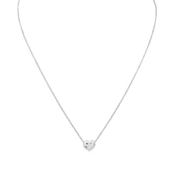จี้พร้อมสร้อยคอทองขาว18K ประดับเพชร - Image 3