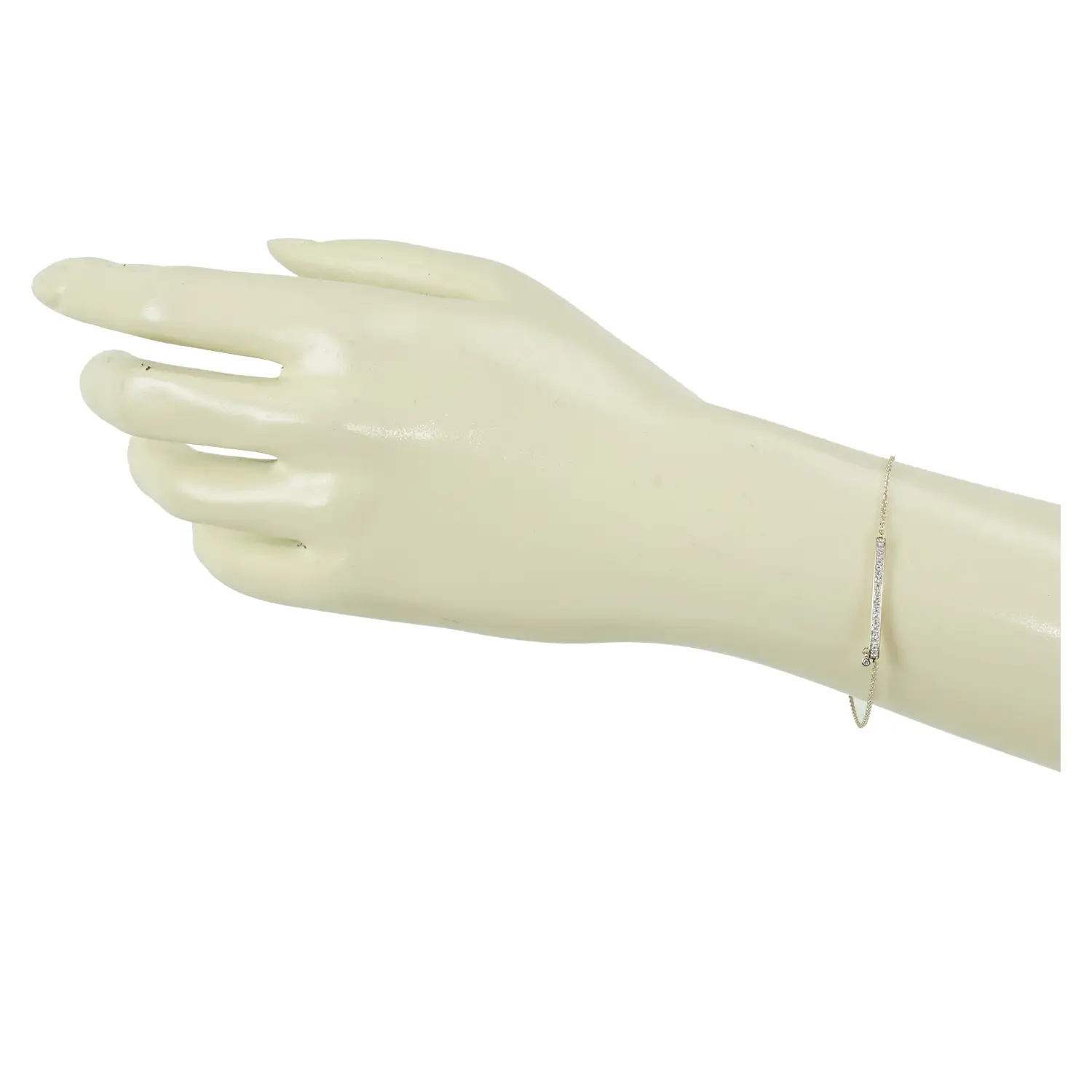 สร้อยข้อมือดีไซน์โซ่ ประดับเพชร - Image 13