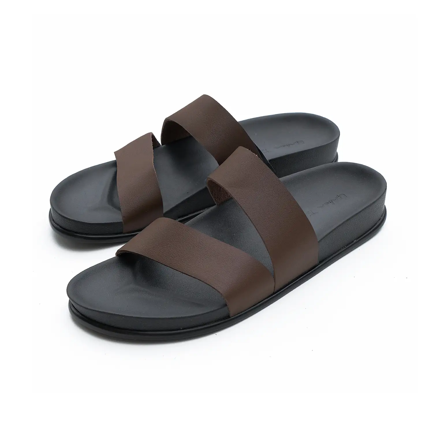 เออร์เบิร์น ทรูเปอร์ รองเท้าแตะหนังวัว รุ่น Original Trooper พื้นรองเท้าสีดำ (Unisex) - Image 3