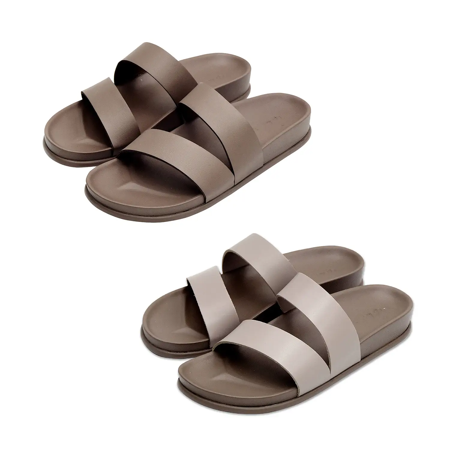 เออร์เบิร์น ทรูเปอร์ รองเท้าแตะหนังวัว รุ่น Original Trooper พื้นรองเท้าสีน้ำตาล (Unisex)