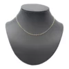 พี อะทีริเย่ สร้อยคอเงิน925 ชุบทอง18K  แบบสามกษัตริย์ ดีไซน์ Link Chain